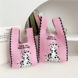 Dainty Tote-  Dalmatian Mini