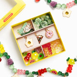 Food Charm Theme Mini Bead Kit