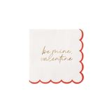 'BE MINE, VALENTINE' COCKTAIL NAPKINS