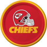 Kansas City Chiefs Paper Dessert Plates