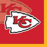 Kansas City Chiefs Beverage Napkins