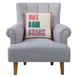 Dot Bam Crack Hook Pillow