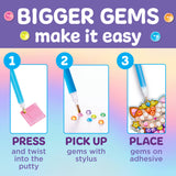 Bubble Gems Keychain Kitty Princess Diamond Painting Kit