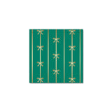 Emerald Green Signature Bow Napkins- Small