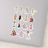 Taylor Swift Eras Tour Outfits Sticker Sheet