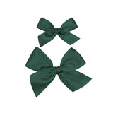 Satin Bow- Evergreen