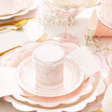 Pembroke Pink Floral Plates