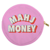 Mahjong Zipper Canvas Pouch | Mahj Money