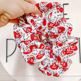 Mahomes 15 Heart Oversized Scrunchy