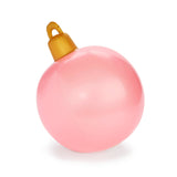 Pink Light Up Christmas Ornament Holiday Balls - 3 Pack