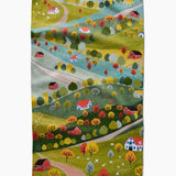 Fall Sunflower Cottage Tea Towel