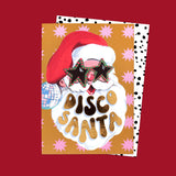 Disco Santa Card