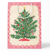 Festive Christmas Tree Gift Bag- Medium