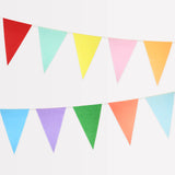 Bright Tissue Flag Garland