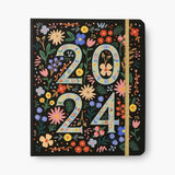 2024 17- Month Covered Planner- Flores