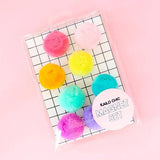 Fluffy Pom Pom Magnet Set