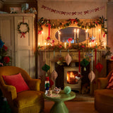 Paper Festive Foliage Garland