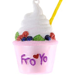 Fro Yo Ornament