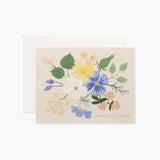 Garden Party Blue Thank You Card Boxed Set