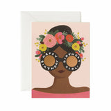 Flower Crown Birthday Card