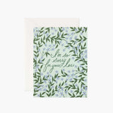 Laurel Sympathy Card