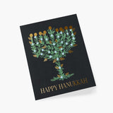 Laurel Menorah Card