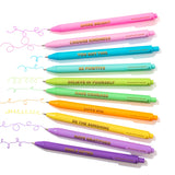 Motivational Gel Pen Set