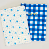 Gingham Stars Notebook Set