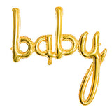 Baby Foil Balloon- Gold