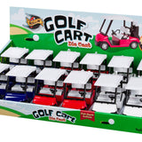 Pull-back Golf Cart Toy- 3 styles