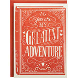 Greatest Adventure Valentine Card