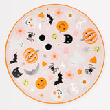 Groovy Halloween Icon Large  Napkins