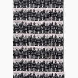 Haunted House Alley Tea Towel