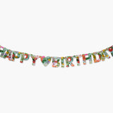 Happy Birthday Banner- Garden Party