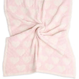 Heart Print Luxury Kids Blanket