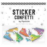 High Top Sticker Confetti