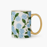 Hydrangea Porcelain Mug