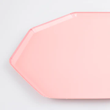 Cotton Candy Pink Dinner Plates