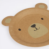 Woodland Bear Plates