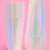 Iridescent Party Cup Set