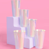 Iridescent Party Cup Set