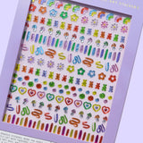 Nail Art Stickers- Jelly