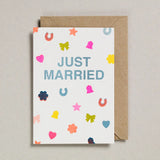 Just Married Icon Card