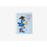 Kansas 1912 Jayhawk Graduation Card