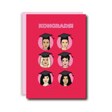 Kongrads Kardashian Graduation Card