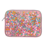 Flower Shop Confetti Laptop Sleeve and Carrying Case