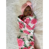 Live Life in Full Bloom Baby Swaddle