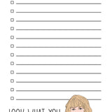 Look What You Made Me To-Do Notepad