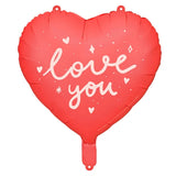 I Love You Heart Foil Balloon