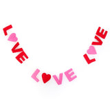 Love Heart Felt Garland